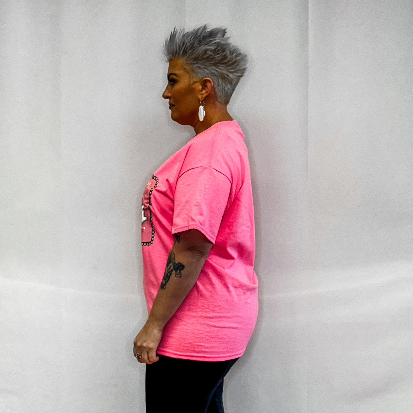 Rocky Mountain Water Tee - Pink