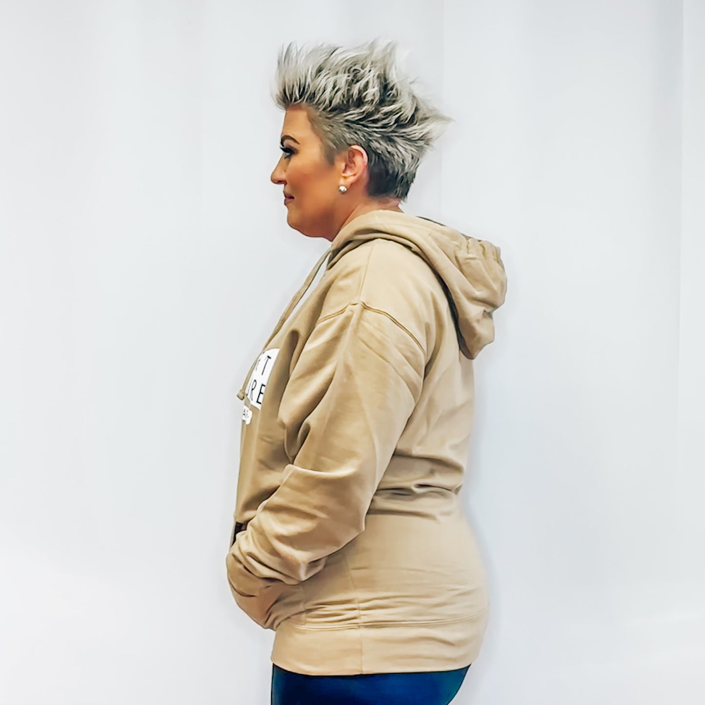 Western Support Agriculture Hoodie - Tan