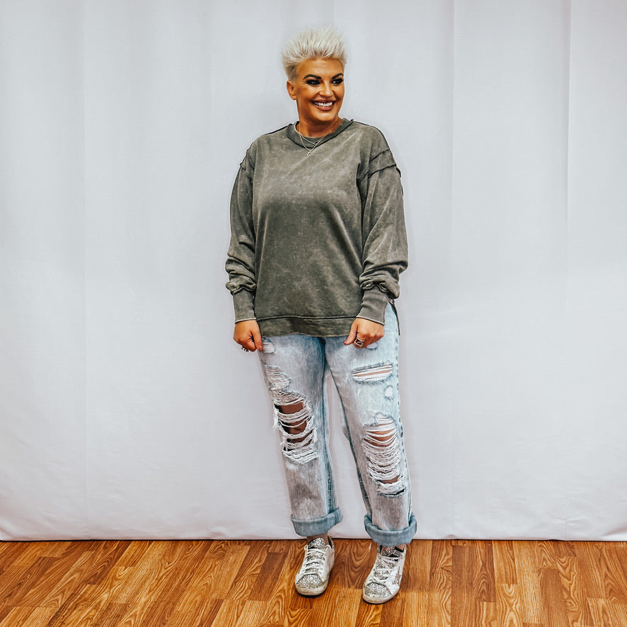 Ultra High Rise 90's Boyfriend Jean