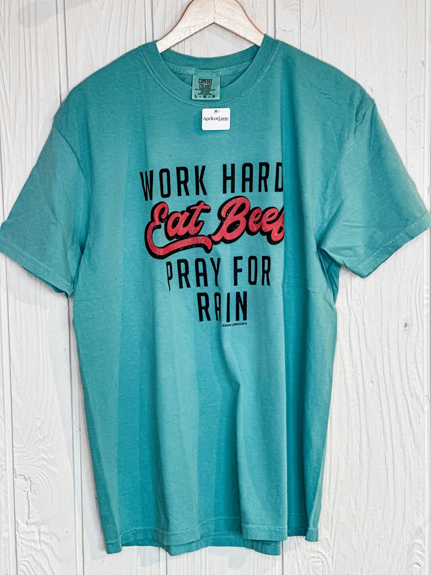 Work Hard Eat Beef Graphic Tee