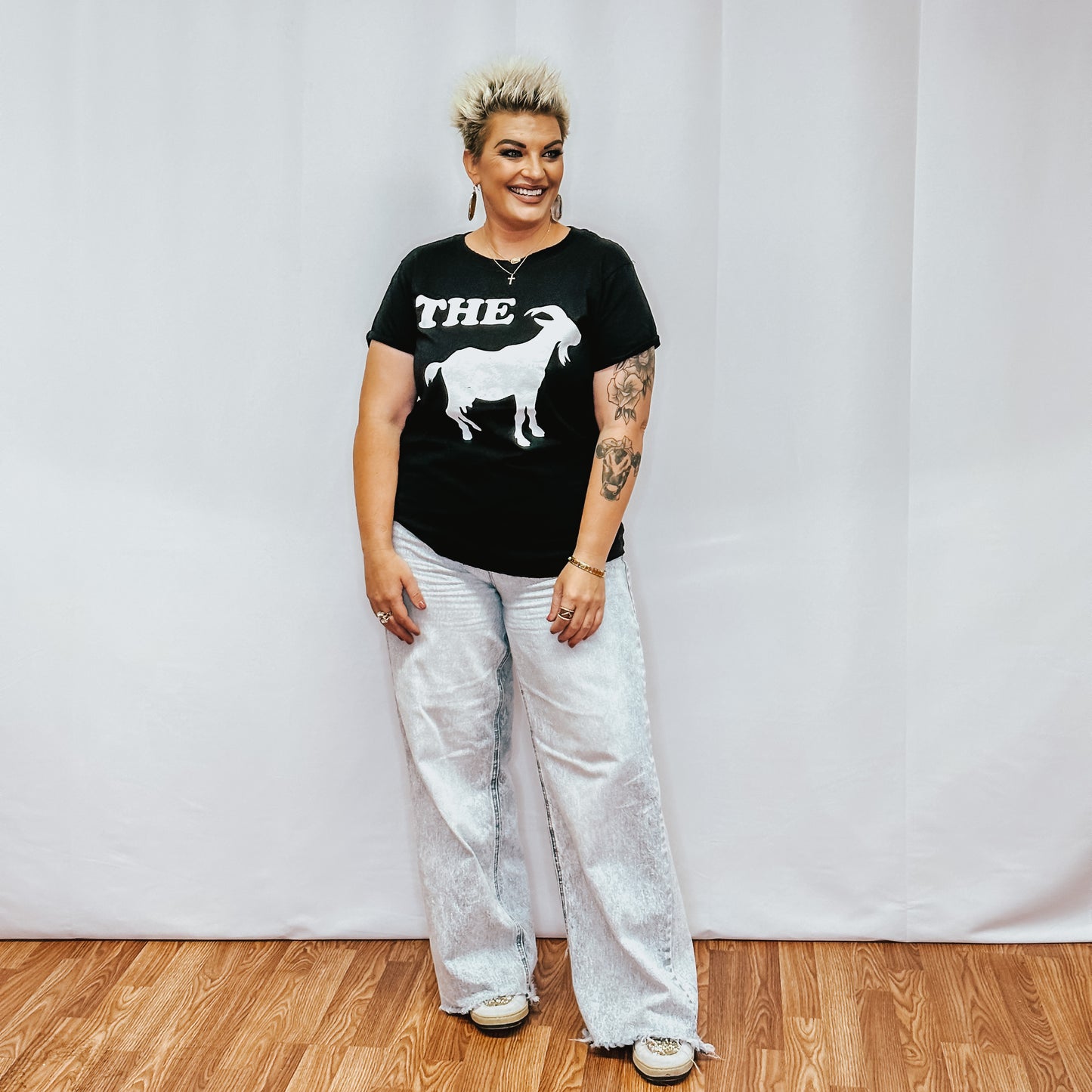 The GOAT Graphic Tee