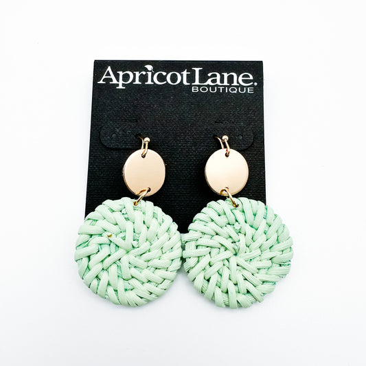 Mint Gold Earrings